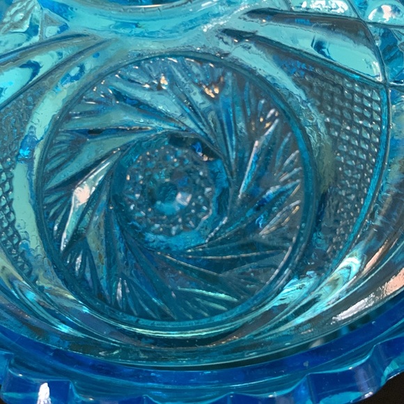 L. E. Smith Sawtooth Candy Dish - Picture 5 of 6